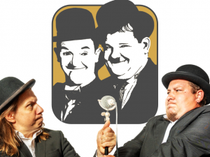 Fr, 11.09.26 - DIE GROSSE SCHLACHT UM LAUREL & HARDY – Der Leinwandlyriker - 19:30 Uhr